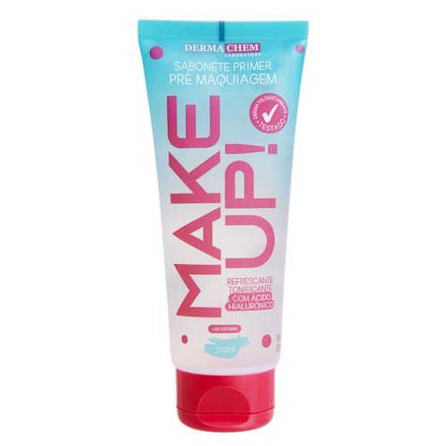 Sabonete Líquido Facial Dermachem Primer Make Up 100ml
