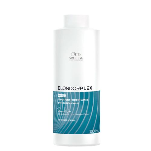 Shampoo Wella Professionals BlondorPlex Fortificante 1000ml 1000ml