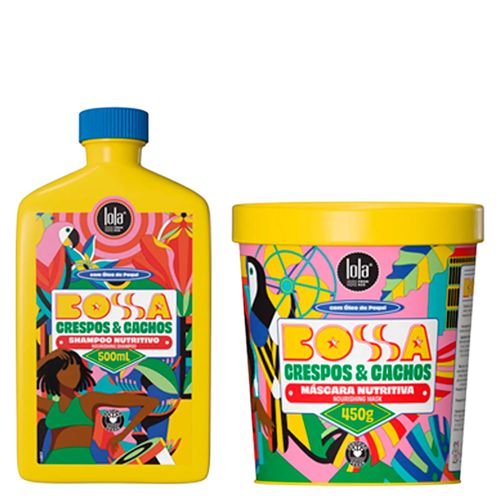 Kit Lola From Rio Bossa Shampoo 500ml + Máscara 450g Kit
