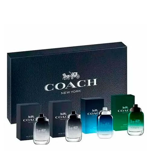 Kit Mini Coffret Coach New York Masculino - Eau de Toilette 4,5ml cada Kit