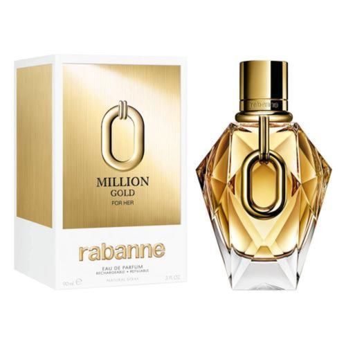 Million Gold For Her Rabanne Perfume Feminino Eau de Parfum 90ml 90ml