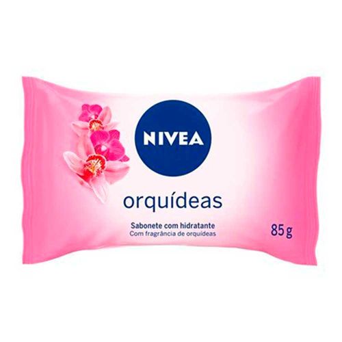 Kit com 3 Unidades de Sabonete Nivea 85g Orquídeas