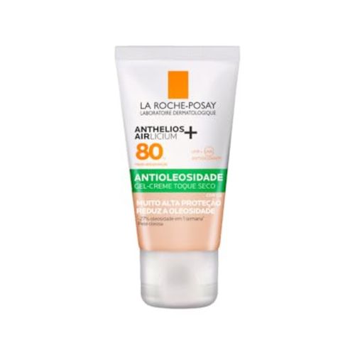 Kit com 3 Unidades de Protetor Solar Facial Antioleosidade Cor 1.0 La Roche-Posay