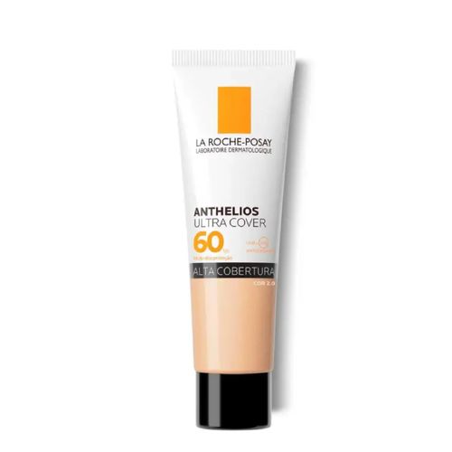Kit com 3 Unidades de Protetor Solar Facial La Roche-Posay Anthelios Ultra Cover FPS 60 Cor 2.0 30g