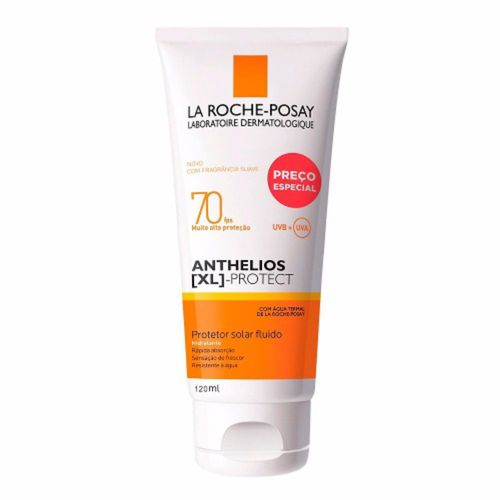 Kit com 3 Unidades de Protetor Solar Anthelios XL Protect La Roche-Posay FPS70 120ml