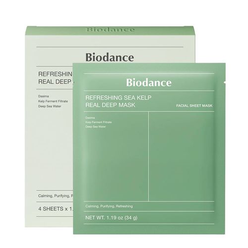 Biodance Refreshing Sea Kelp Real Deep Mask - Máscara Faci