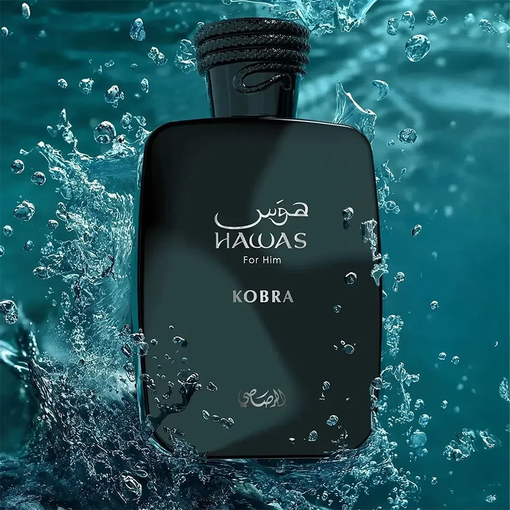 Rasasi Hawas Kobra Eau de Parfum - Perfume Masculino - Drogarias