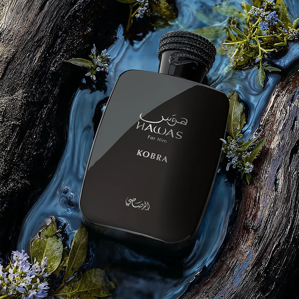 RASASI HAWAS KOBRA 100ML 香水 Rasasi Hawas Kobra Eau de Parfum - Perfume Masculino - Drogarias
