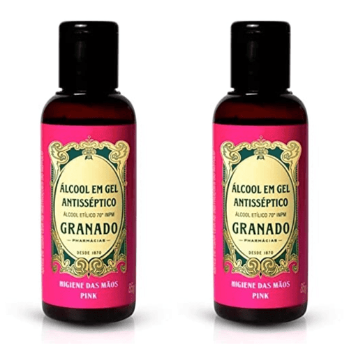 Kit com 2 Unidades de Granado Álcool Em Gel 85g