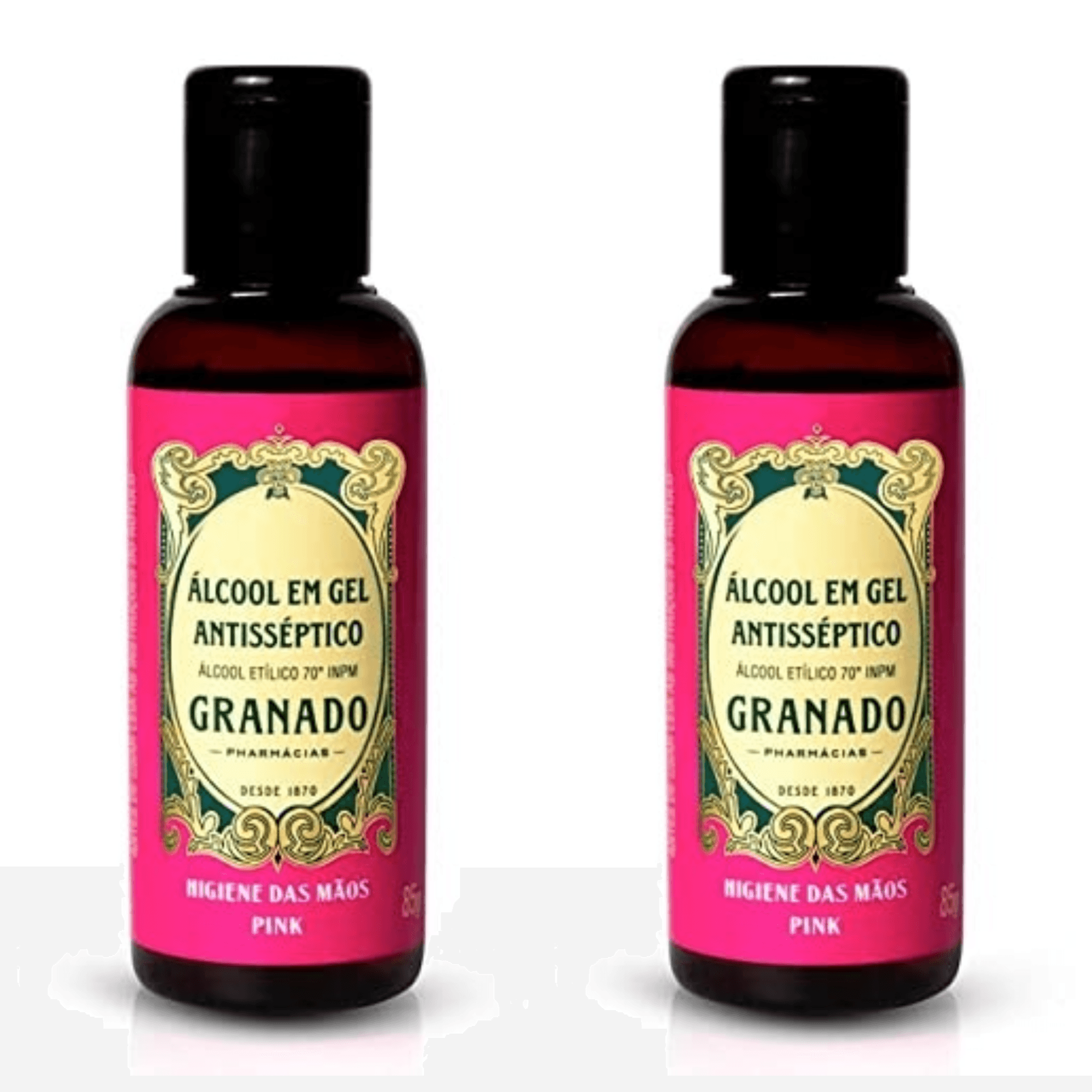 Kit com 2 Unidades de Granado Álcool Em Gel 85g