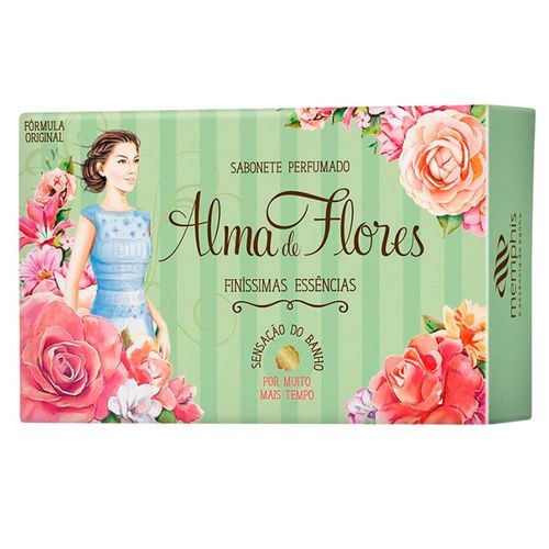 Kit c/ 3 Sabonete Alma de Flores clássico 130g