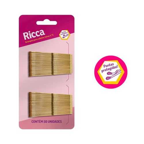 Grampo para Cabelo Loiro N5 Ricca