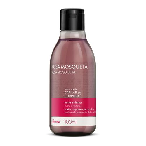 Farmax Óleo Capilar e Corporal Rosa Mosqueta 100ml