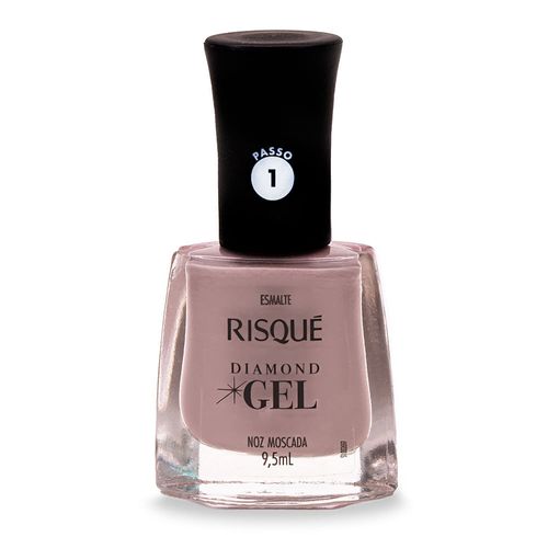 Esmalte Risque Diamond Gel Noz Moscada