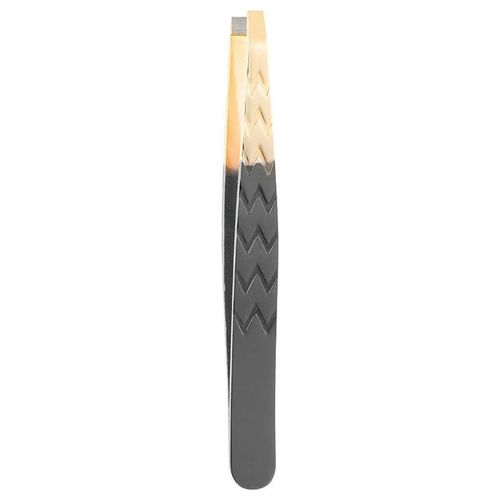 Belliz Pinça Black Silver e Gold Reta