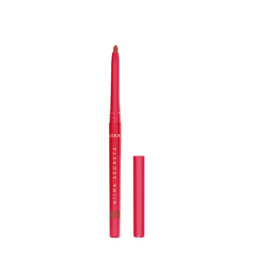 Lapiseira Contorno Labial Eudora Niina Secrets Flowers Vermelho Romântico 3,6g Vermelho Romântico