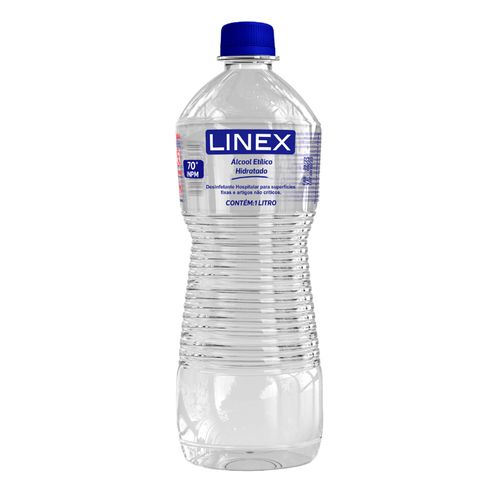 Álcool Etílico Hidratado Líquido 70% 1 Litro Linex