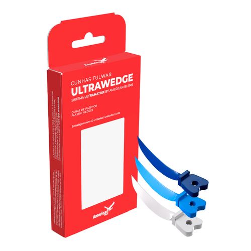 Kit Cunhas Plásticas Ultrawedge Tulwar 120Un American Burrs