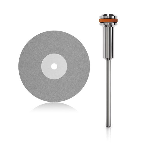 Disco Diamantado Dupla Face 7,0F + Mandril PM Microdont