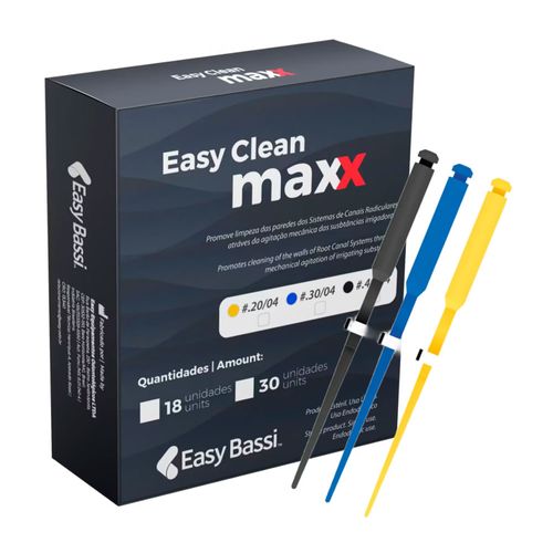 Lima Plástica Easy Clean Max Amarelo Ø 20.04 18 Un. Easy