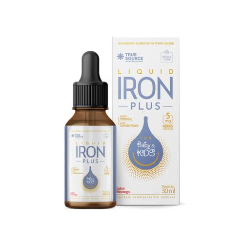 Liquid Iron Plus Morango True Source 30ml