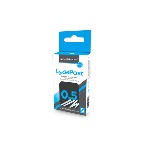 PINO FIBRA ODONTOLÓGICO LYSPOST 0.5 C/5