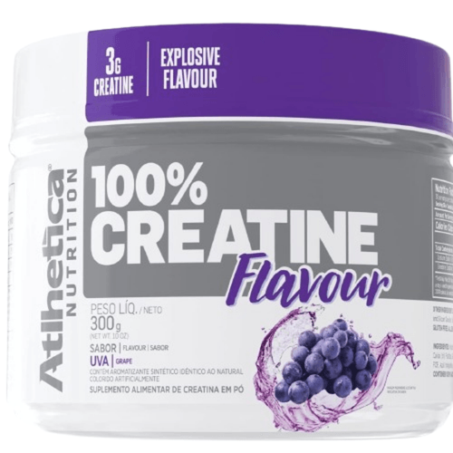 100% CREATINE FLAVOUR 300 G SABORES  - Uva