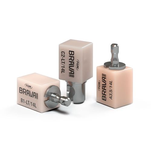 Bloco Vitrocerâmico CAD/CAM Brava Block Sirona Fgm A3 HT