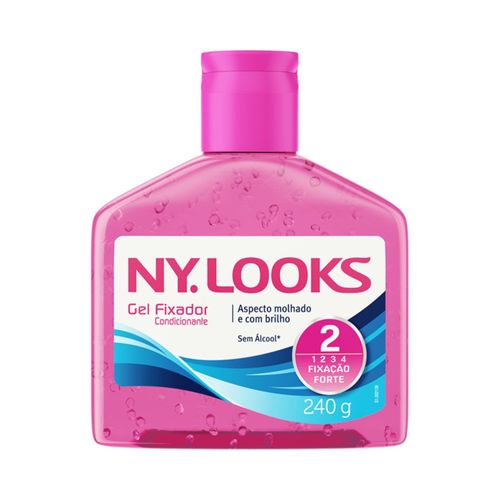 Gel Fixador Ny. Looks 2 Forte 240g