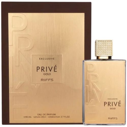 Privé Gold Riiffs Eau de Parfum Perfume Unissex 80ml 80ml