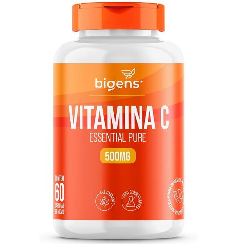 VITAMINA C 500 MG ESSENTIAL PURE 60 CAPSULAS BIGENS