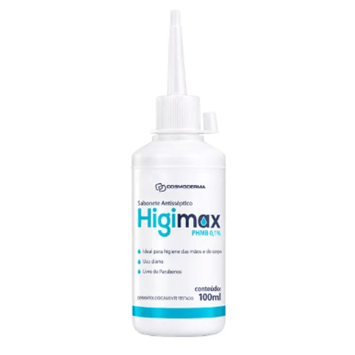 HIGIMAX SABONETE ANTISSEPTICO COM PHMB 0,1% 100ML