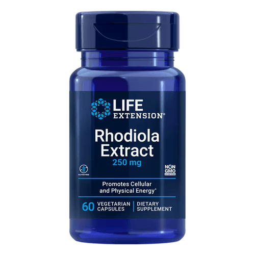 Rhodiola 250mg 60 Cápsulas Life Extension