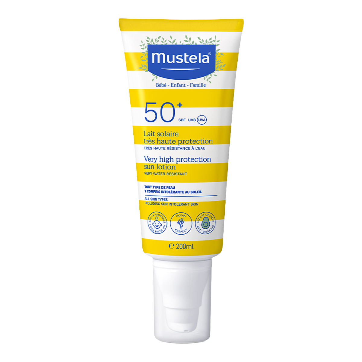 Protetor Solar Infantil Mustela Spray FPS50 200ml