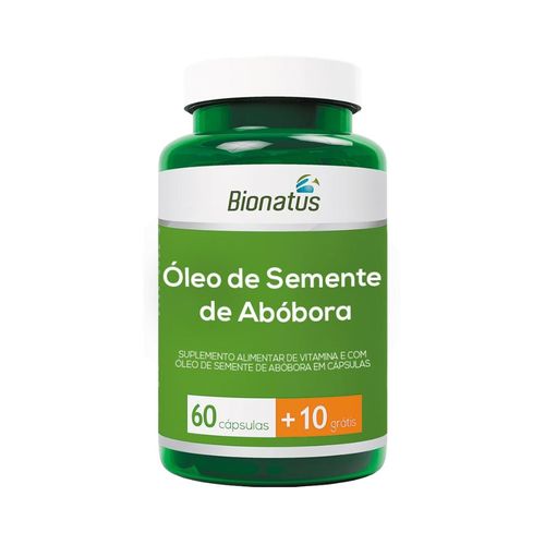 OLEO SEMENTE DE ABOBORA 70CAPS BIONATUS