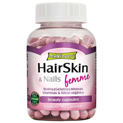 HAIRSKIN FEMME (CAPSULA DA BELEZA)  90 CPS MAXINUTRI