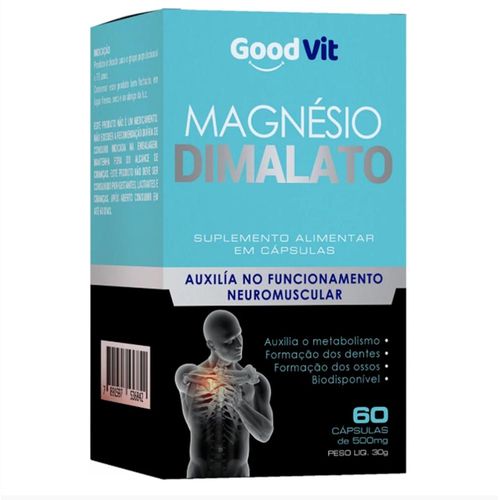 GOOD VIT MAGNESIO DIMALATO  60CAPS