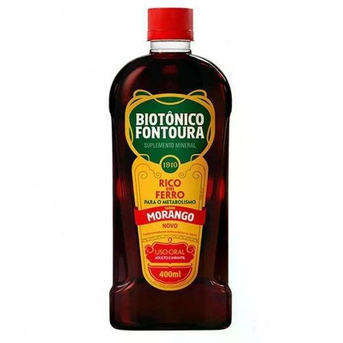 BIOTONICO FONTOURA 400ML MORANGO