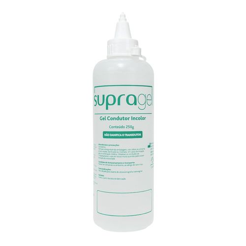Gel Para Ultrassom 250gr Gel de Contato Supragel