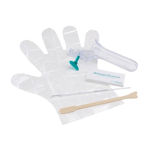 Kit Papanicolaou Completo Estéril Modelo Kolplux M - 20 Unid. M - Estéril - 20 unid. Modelo Kolplux M - 20 Unid.