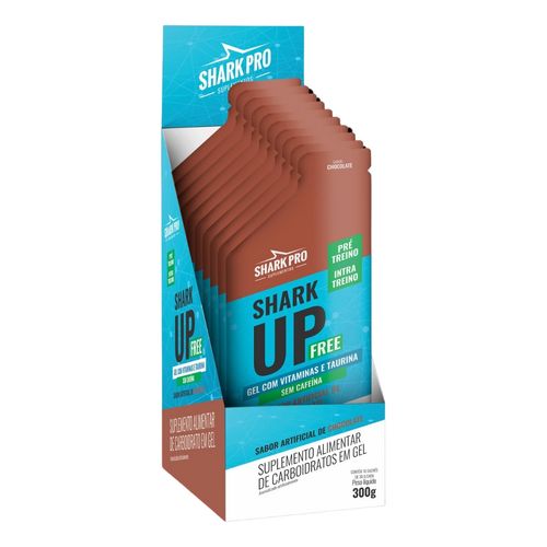 13444 - Shark Free Shark Pro com 10 Sachês Sabor Chocolate
