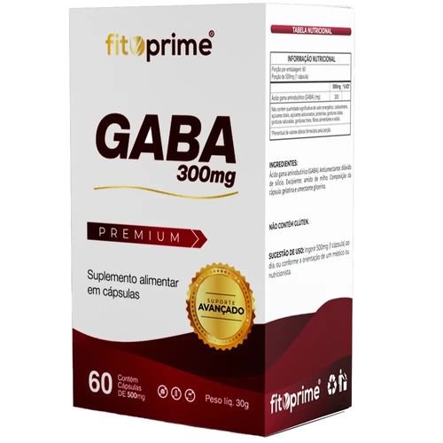 GABA 300MG 60 CAPSULAS FITOPRIME