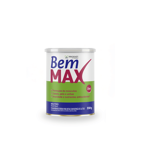 Suplemento Alimentar Hiperproteico Bem Max Neutro 350g Prodiet