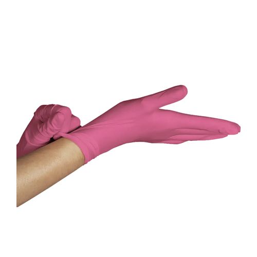 Luva de Procedimento em Látex Clássico Pink Unigloves G