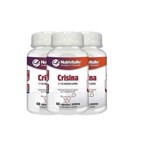 KIT 03 CRISINA 800MG 60CAPS NUTRIVITALLE