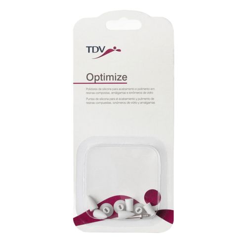 Ponta Polidora de Silicone Optimize Refil 8 Un + Mandril Tdv Sortido