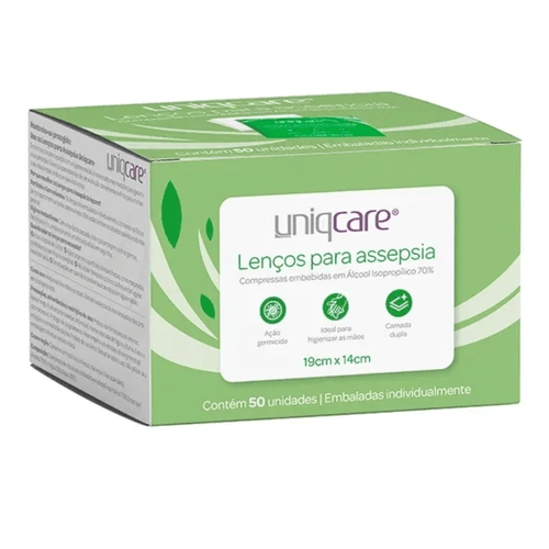 190MM X140MM LENCOS PARA ASSEPSIA UNIQMED