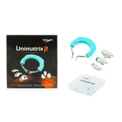 Mini Kit de Matrizes Seccionais Pré-Formadas Unimatrix R Tdv 25 Matrizes