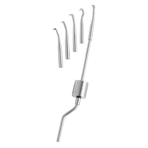 Saca Protese Odontológico Pneumático com 5 Pontas Golgran
