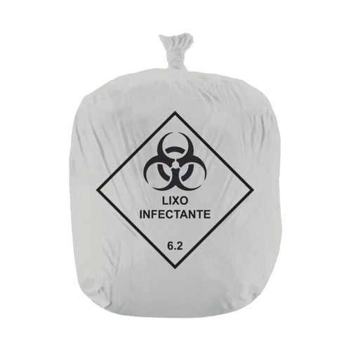 Saco Para Lixo Hospitalar Infectante 100L 100 Un Descarbox
